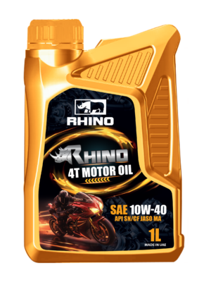 RHINO 4T MOTOR OIL SAE 10W40 API SN-CF JASO MA