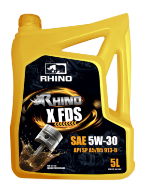 RHINO X FDS MOTOR OIL SAE 5W30 API SP A5-B5 913-D 5L