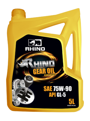 RHINO SEMI SYNTHETIC GEAR OIL SAE 75W90 API GL5 5L