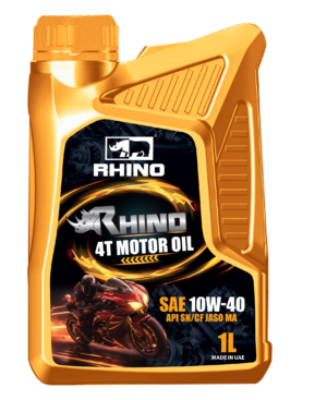 RHINO 4T MOTOR OIL SAE 10W40 API SN-CF JASO MA 12X1LTR