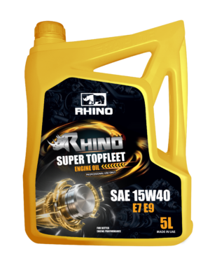RHINO SUPER TOPFLEET ENGINE OIL SAE 15W40  E7 E9 5L