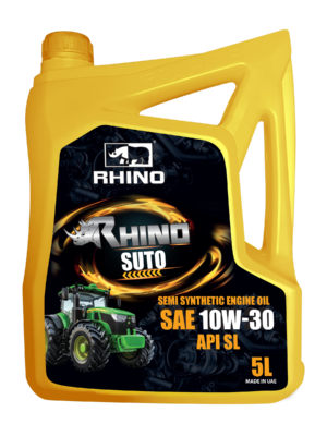 RHINO SEMI SYNTHETIC ENGINE OIL SAE 10W30 API SL SUTO 200LTR ( AGRI LUBRICANTS )