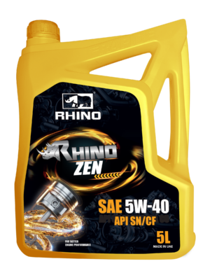 RHINO ZEN  SAE 5W40 API SN-CF 5L